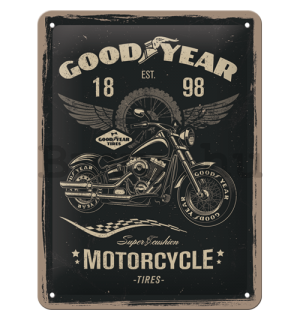 Fémtáblák: Good Year (Motorcycle) - 20x15 cm