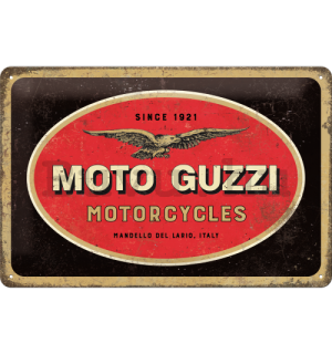 Fémtáblák: Moto Guzzi - 30x20 cm