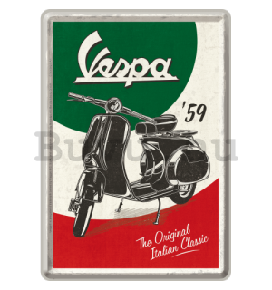 Fém képeslap - Vespa (The Italian Classic)