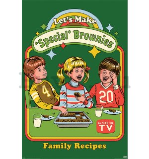 Plakát - Let's Make Special Brownies, Steven Rhodes