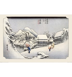 Plakát - Hiroshige (Kambara)