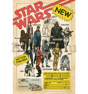 Plakát - Star Wars (Action Figures)