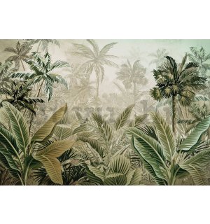 Vlies fotótapéta: Trópusi növényzet - 254x184 cm