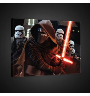 Vászonkép: Star Wars Dark Lord Kylo Ren - 70x50 cm