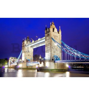 Fotótapéta: Éjszakai Tower Bridge - 184x254 cm