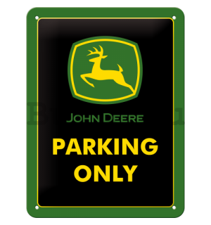 Fémplakát - John Deere Parking Only